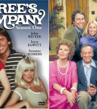 Three's Company cast, where are they now, John Ritter, Joyce DeWitt, Suzanne Somers, 70s TV shows, classic sitcoms, Three's Company today